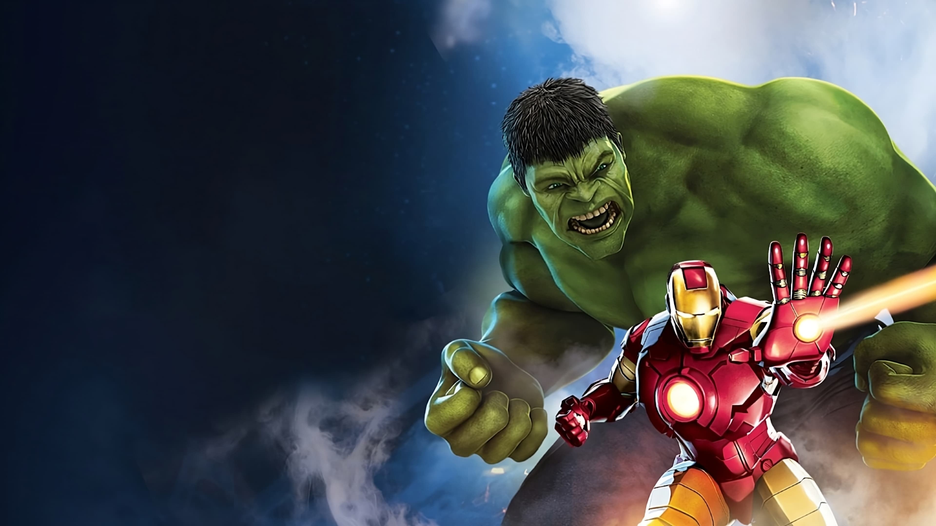 Njeriu i hekurt dhe Hulk - Heronjt e Bashkuar- Dubluar në Shqip