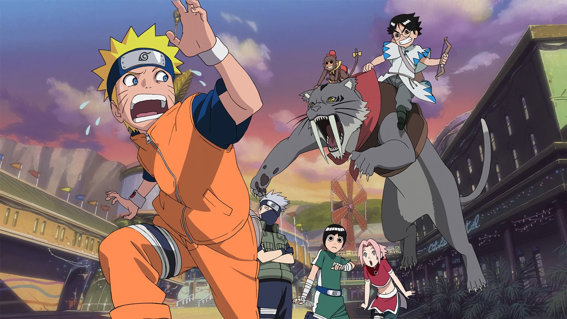 Naruto Filmi i Tretë-Gardianët e Mbretërisë së Hënës Gjysmëhëne - Me Titra Shqip